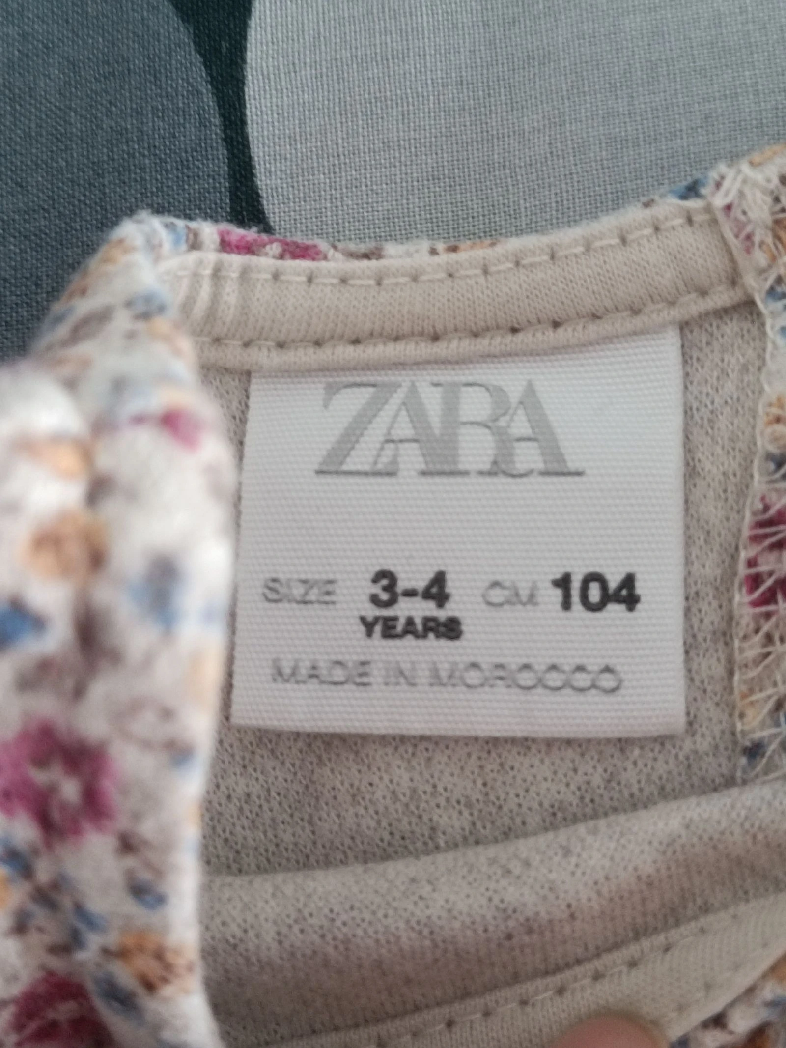 Vestido floral de Zara 3-4 años – photo 6
